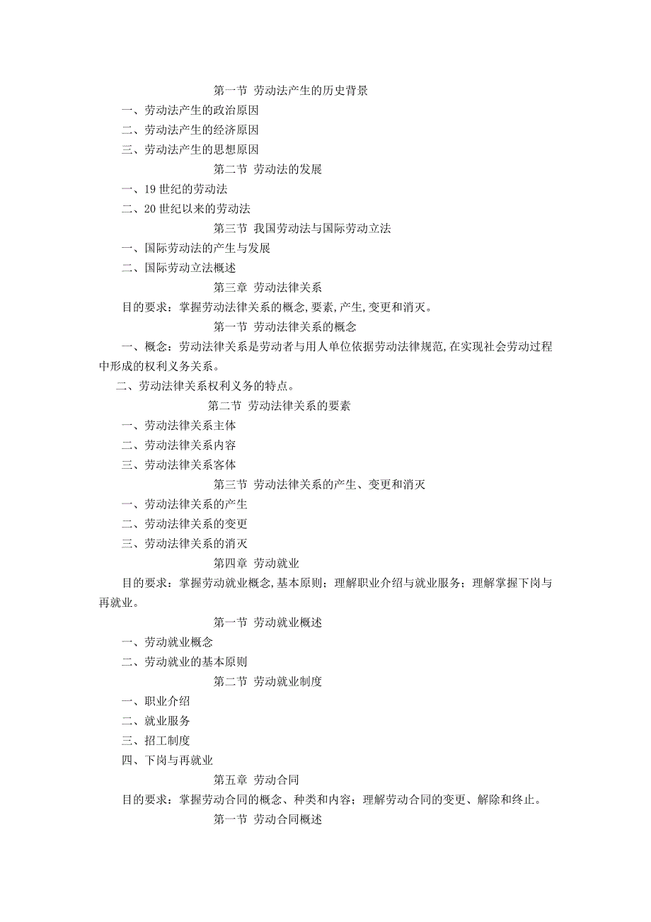 《劳动法与社会保障法》课程教学大纲_第2页