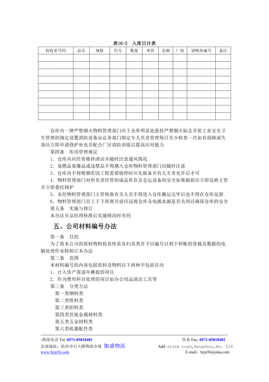 某公司仓储管理制度_第4页