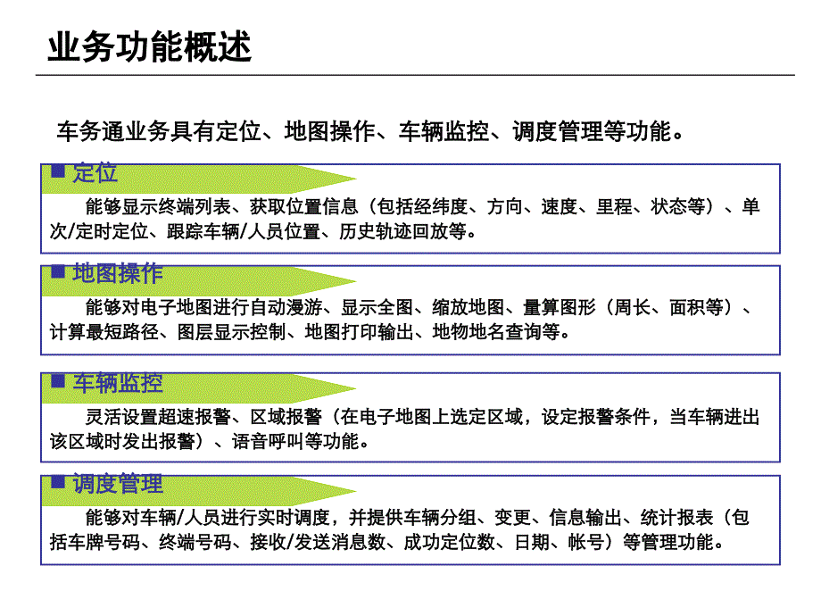 中国移动车辆定位业务客户经理培训_第4页