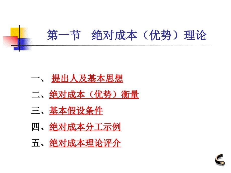 国际贸易(2古典贸易理论)_第5页