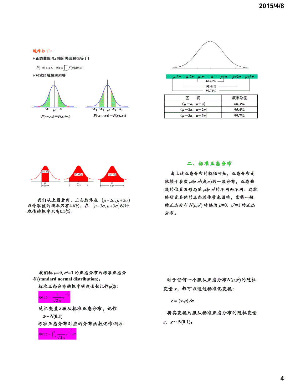 正态分布 t分布_第4页