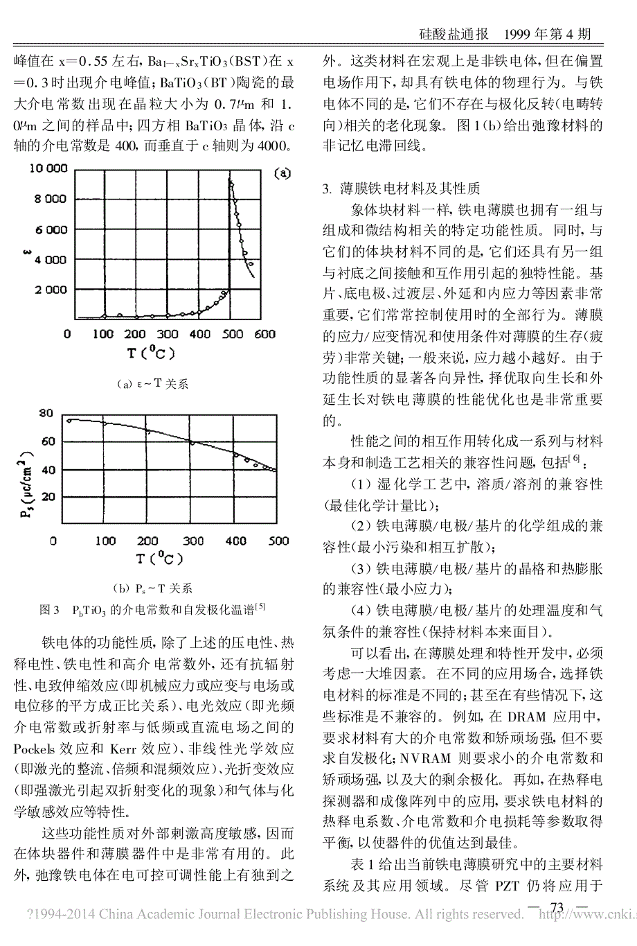 铁电薄膜的材料系统与功能性质_孙顺明_第3页