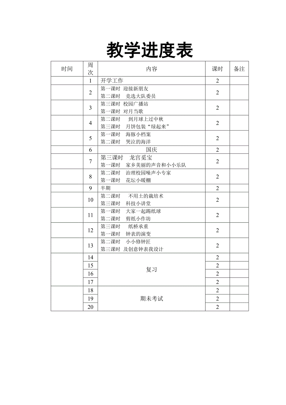 小学五年级上册综合实践活动教案贵州教材上海科教_第1页