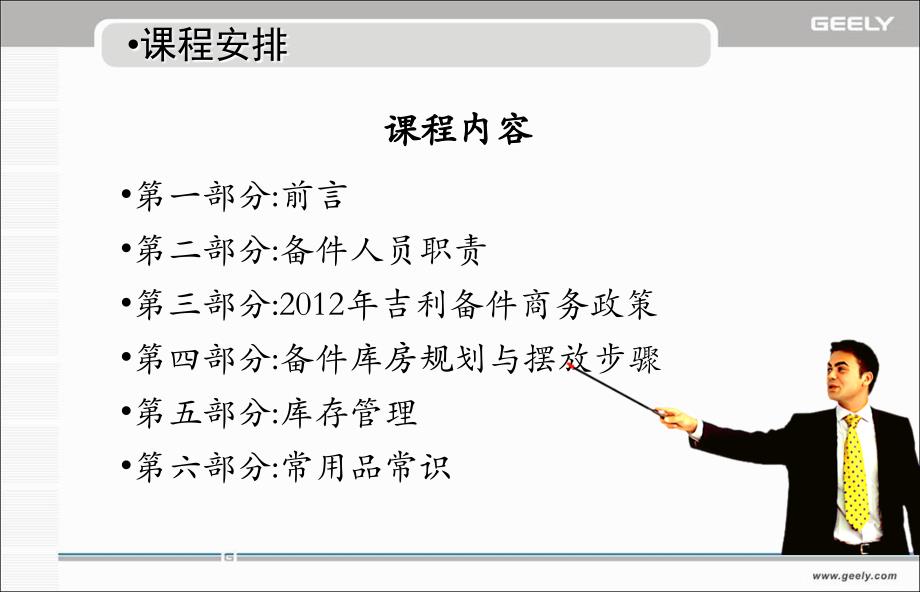 吉利汽车配件管理培训资料(第三部分)_第2页