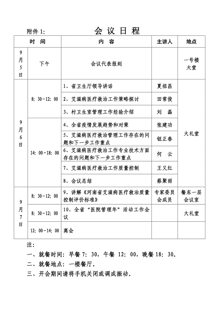 河南省卫生厅关于召开全省艾滋病医疗救治_第4页