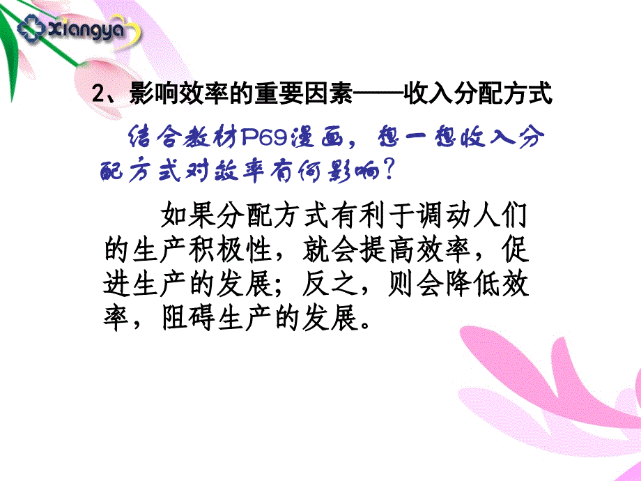 经济生活兼顾效率与公平课件_第4页