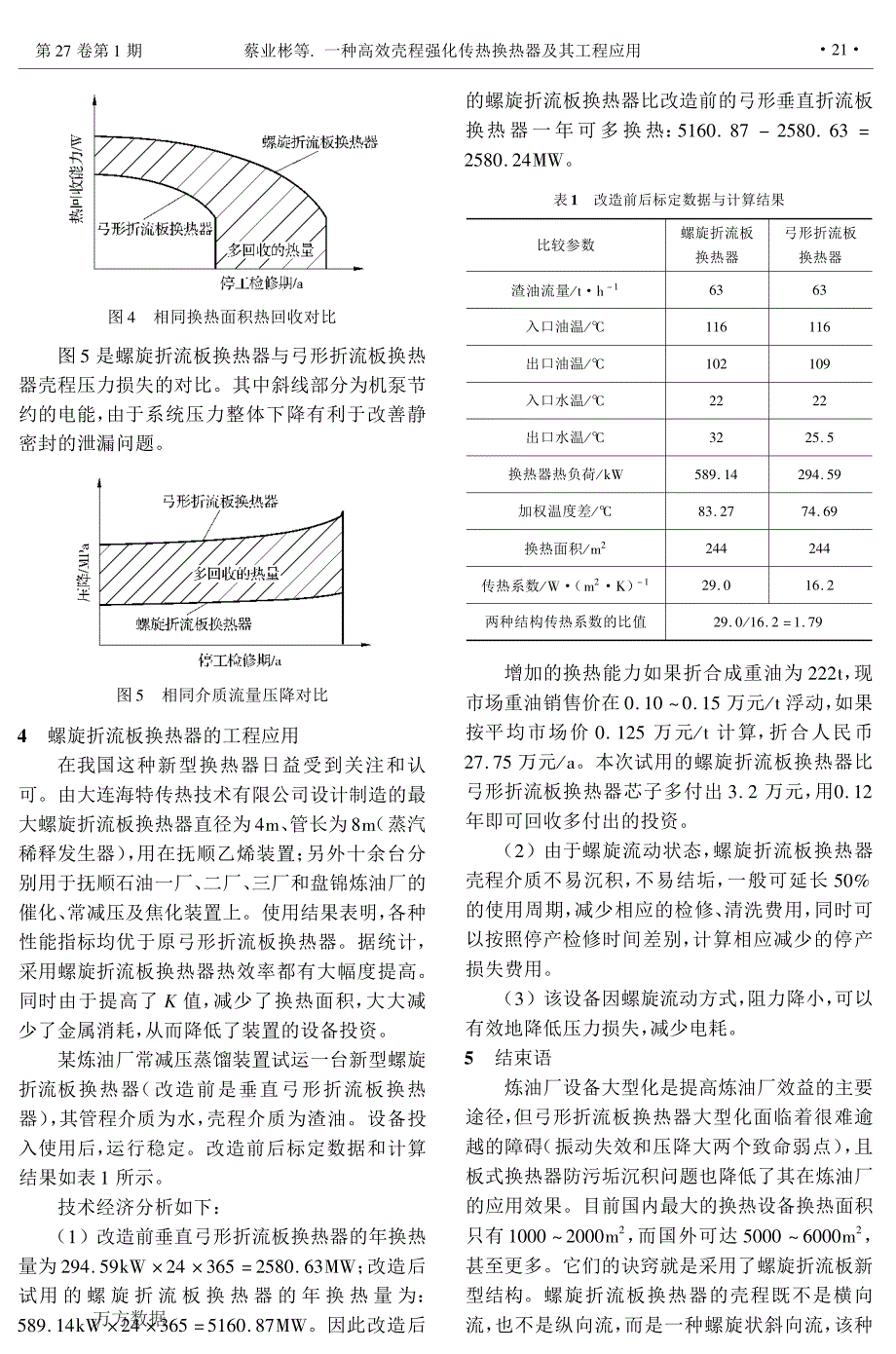 一种高效壳程强化传热换热器及其工程应用_第4页