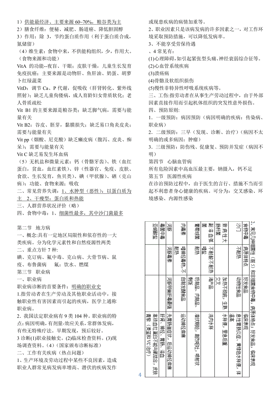 预防医学知识点小结_第4页