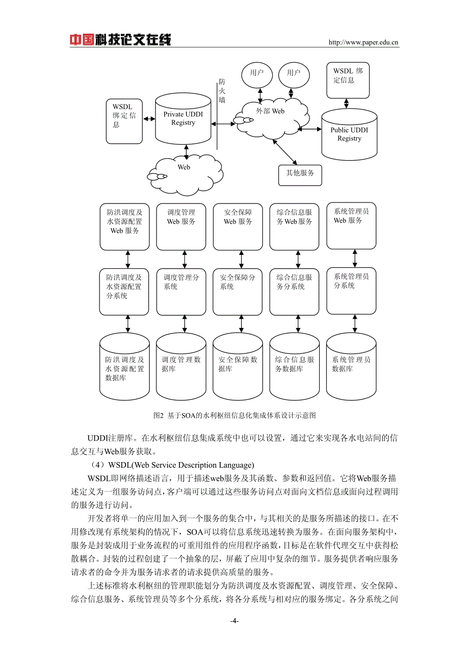 基于soa的水利枢纽信息系统的功能划分与层次设计_第4页