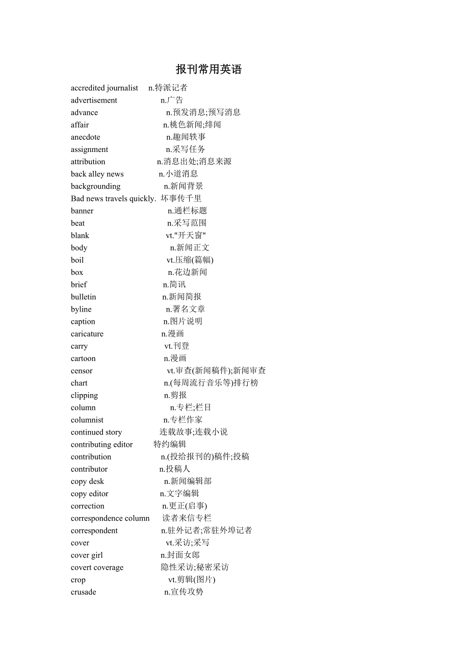 报刊常用英语1_第1页