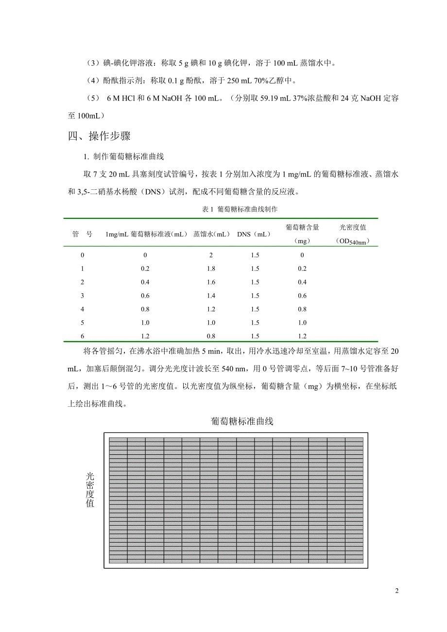 生物化学实验指导书 2010_第5页