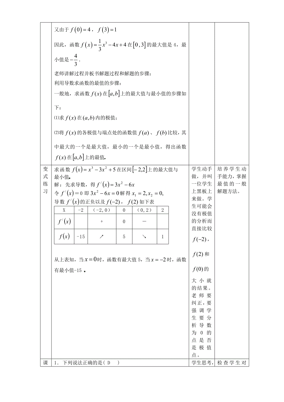 函数的最大（小）值与导数_第4页