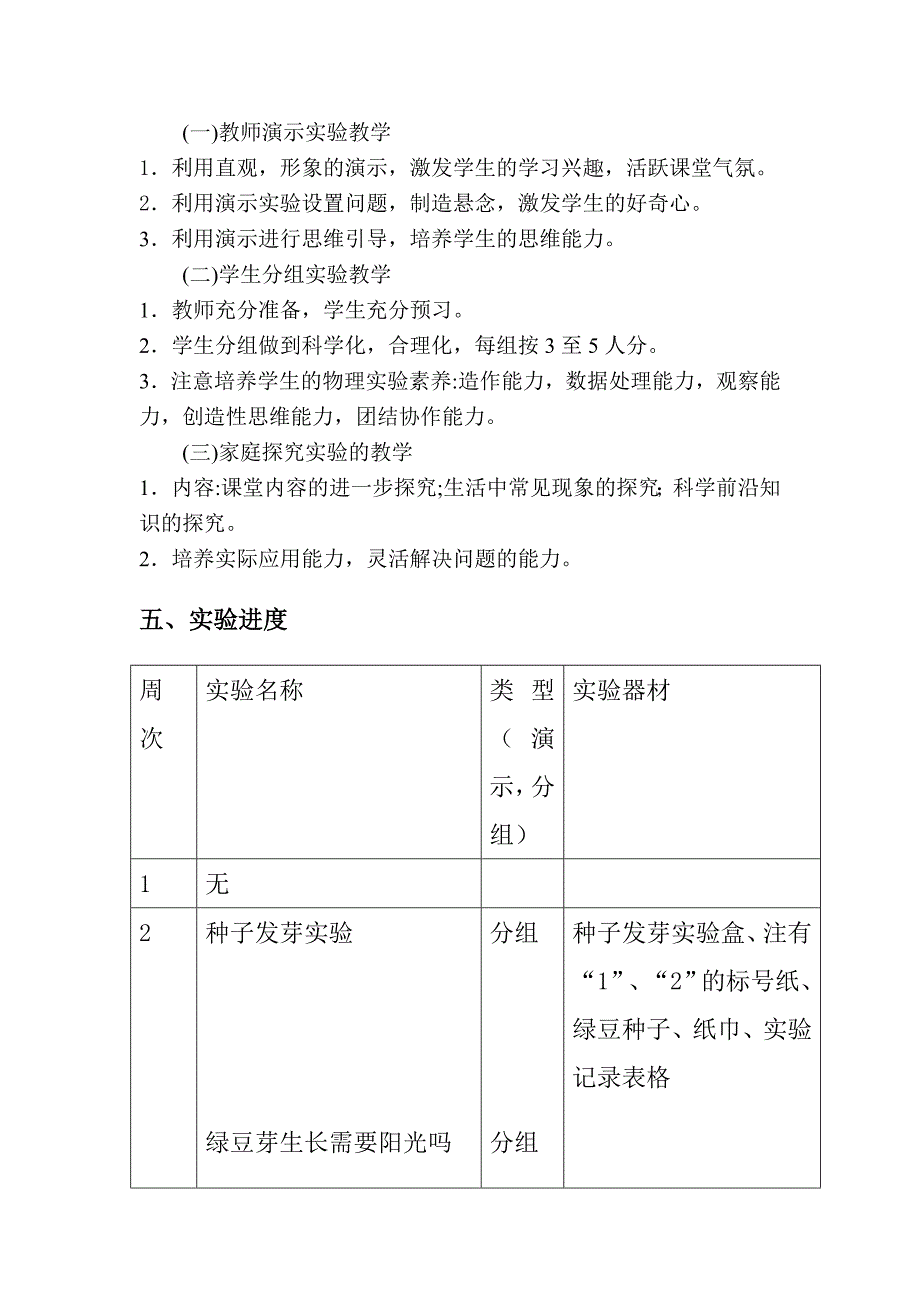 五年级(上册)实验教学计划_第4页