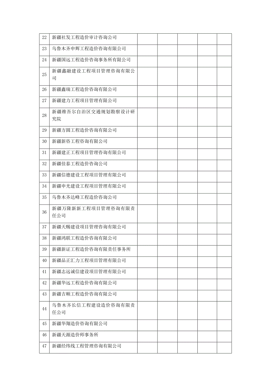 乌鲁木齐造价咨询公司汇总_第2页