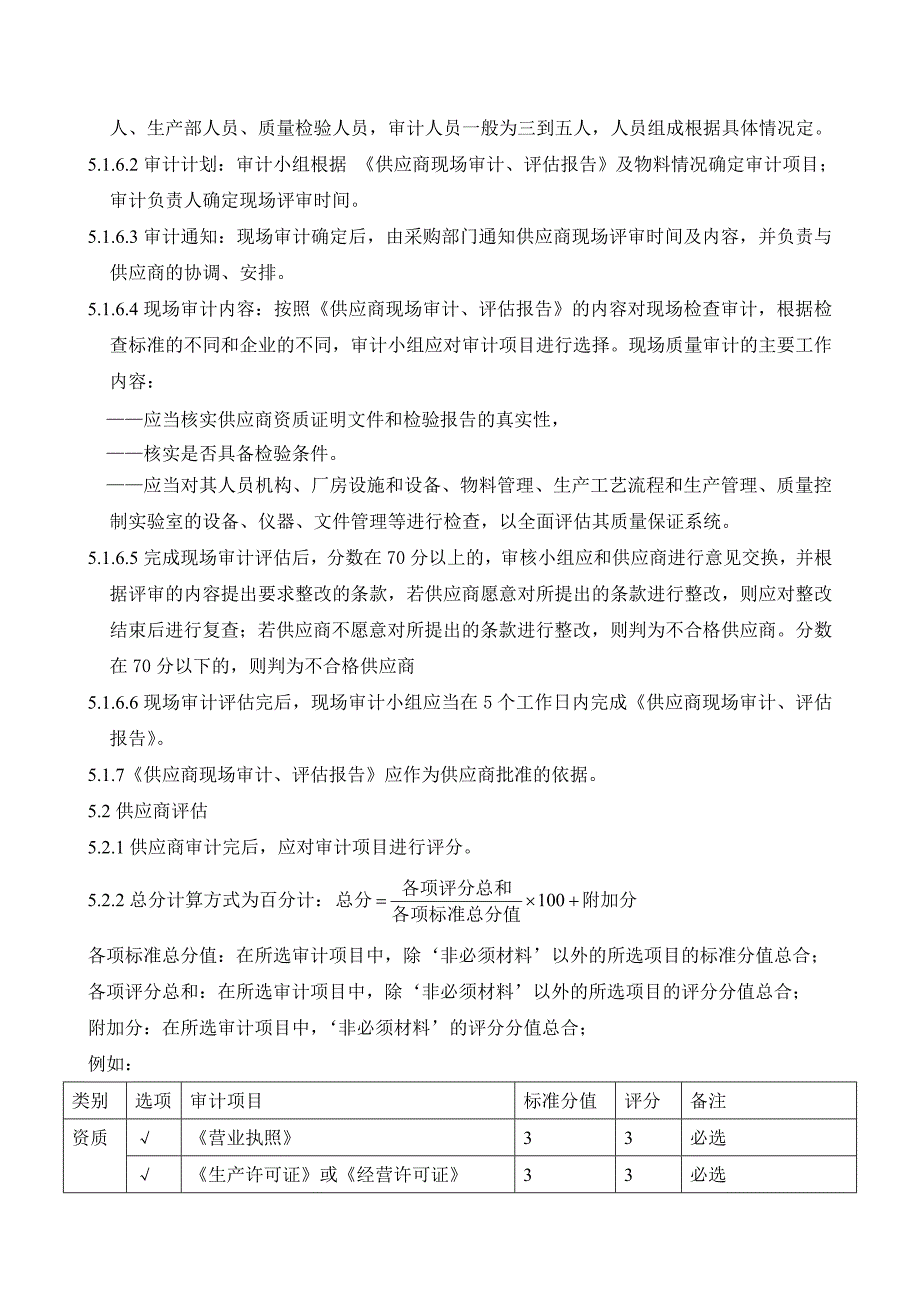 物料供应商评估和批准操作规程SOP-10-1010-C_第4页