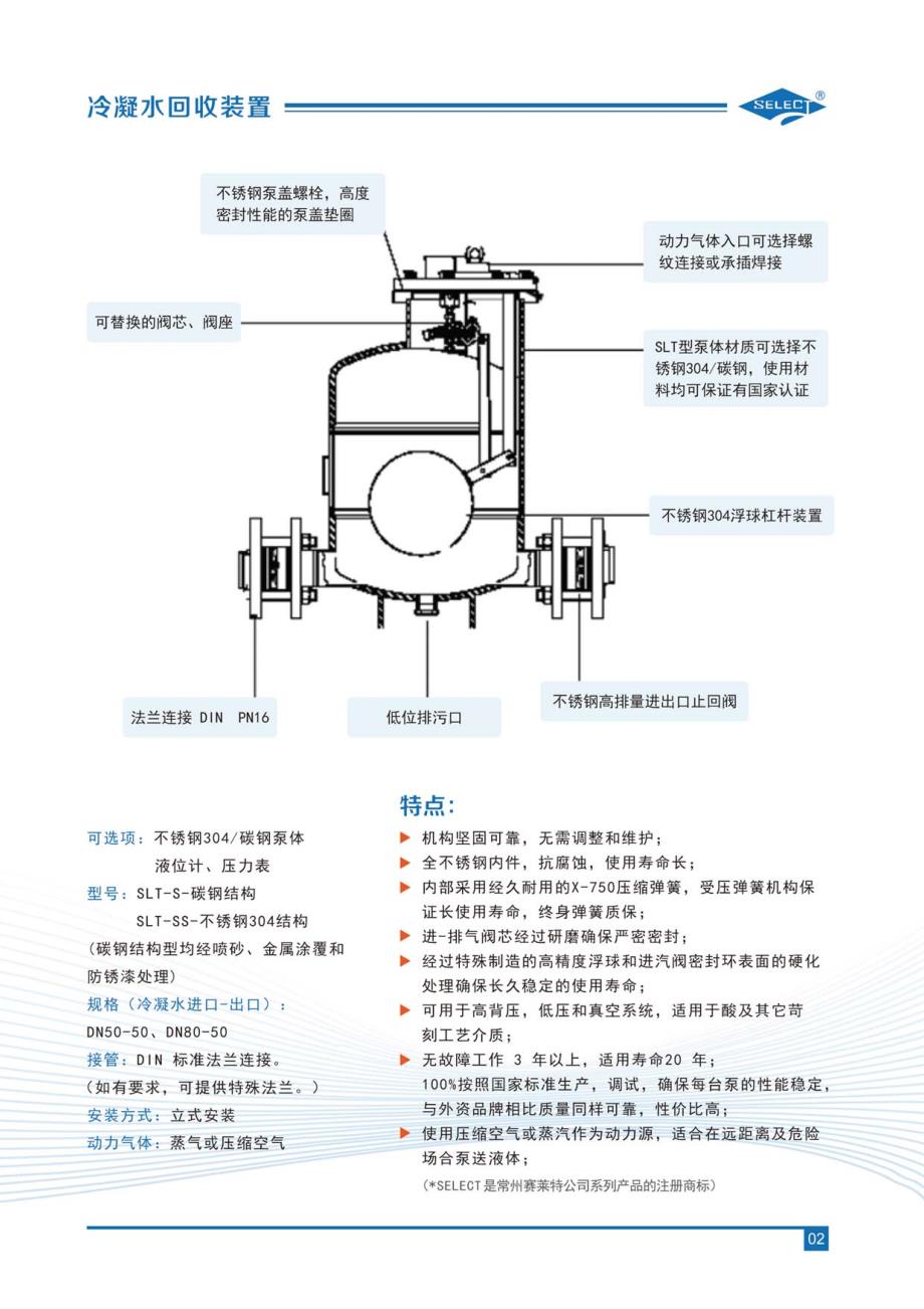 冷凝水回收装置样本-常州赛莱特_第3页