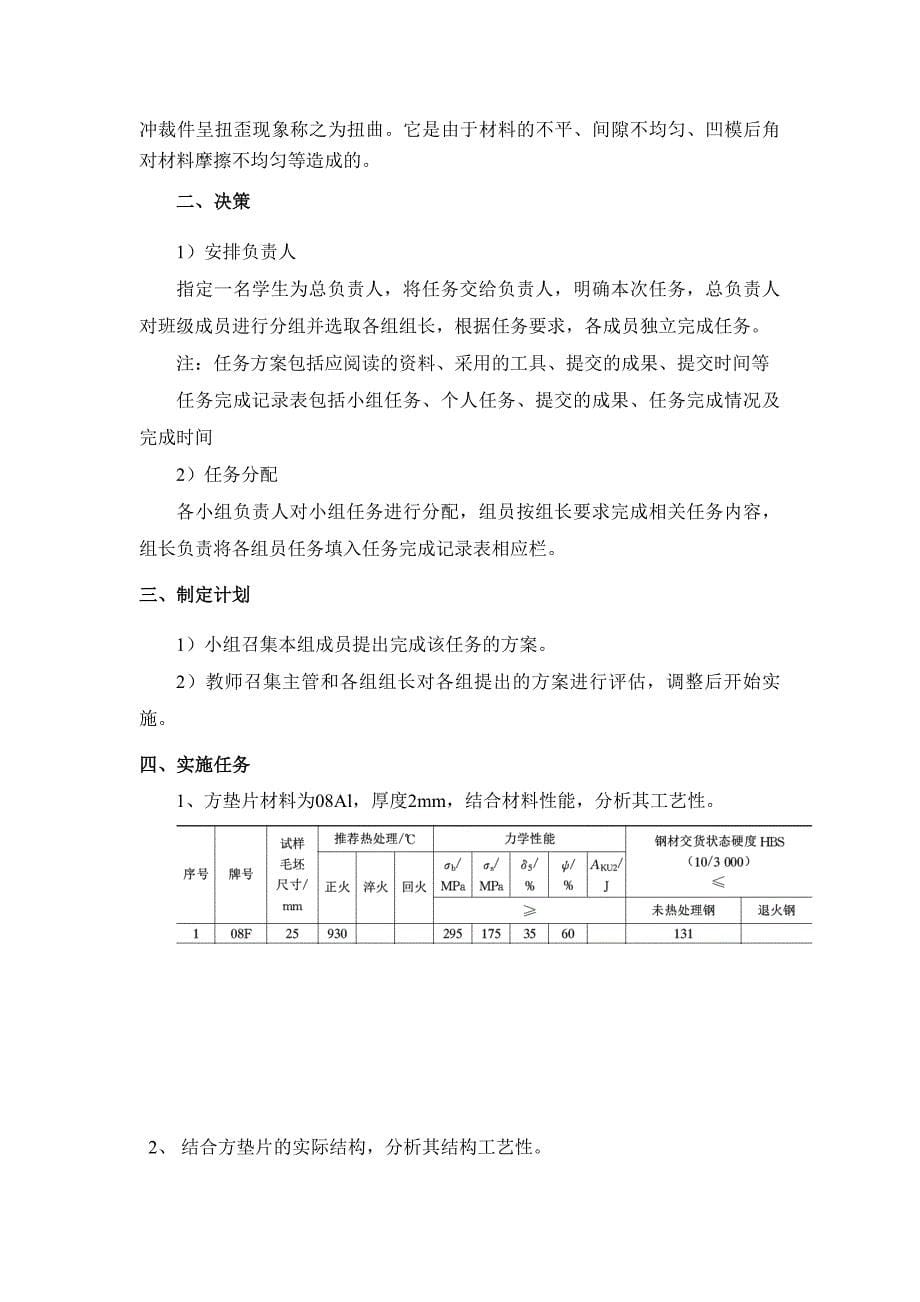 学习情境2  冲裁模设计_第5页