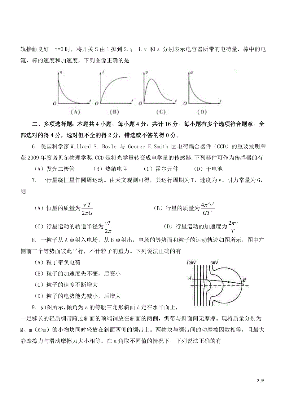 2011江苏-物理_第2页