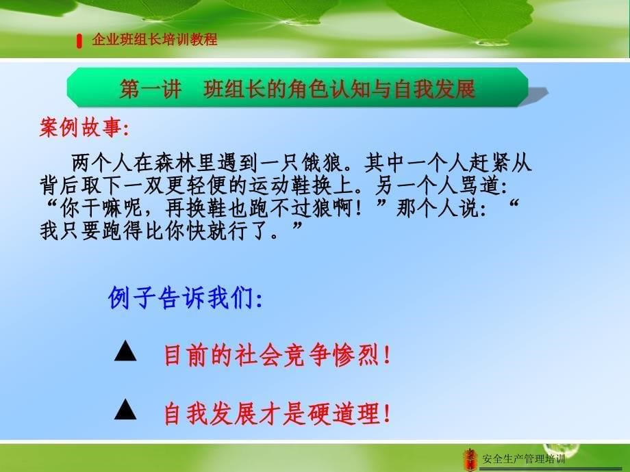 《企业班组长培训教程》教学_第5页