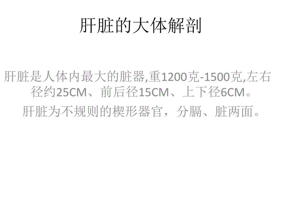 肝脏的解剖_第1页