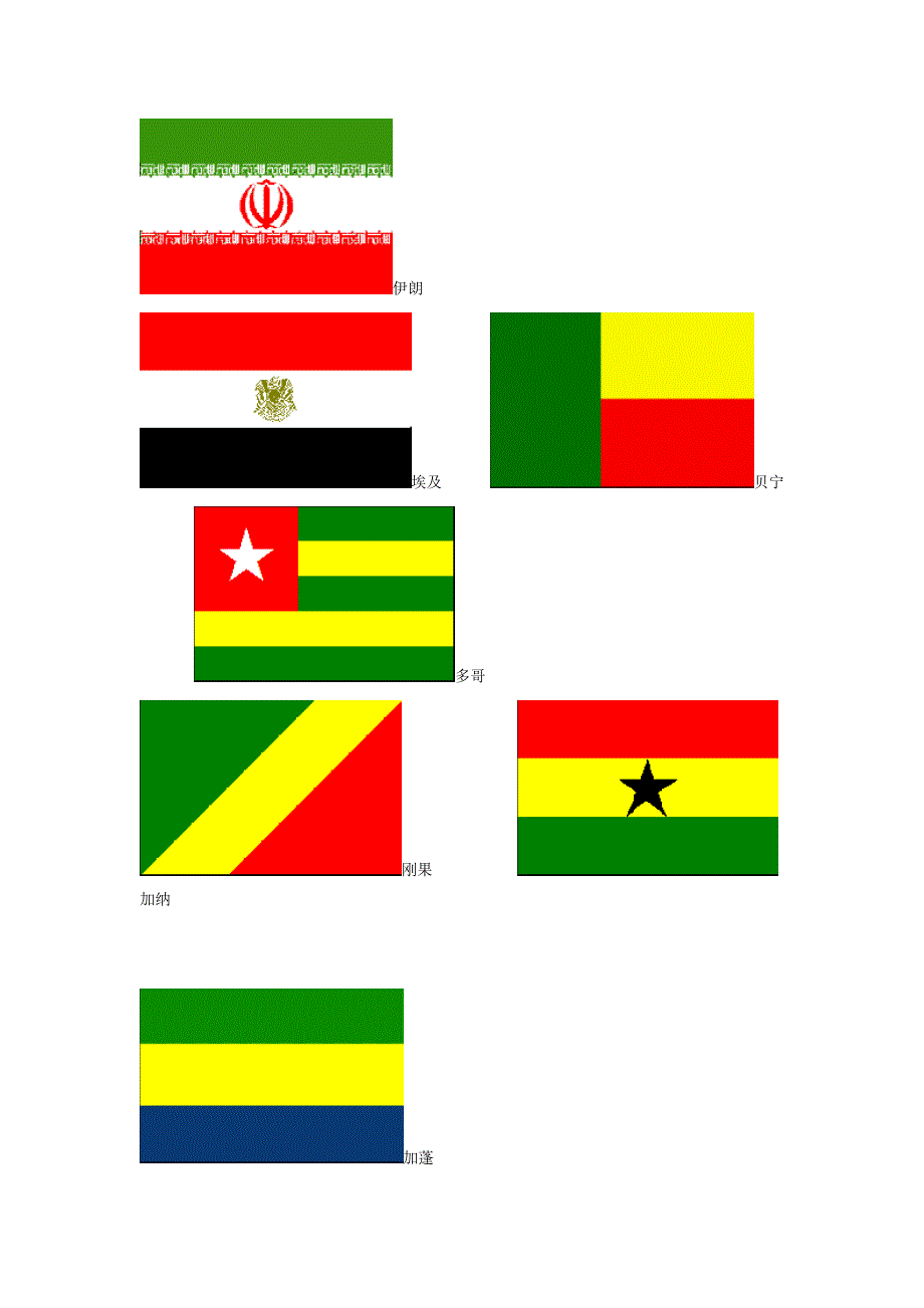 全球国旗汇总_第4页