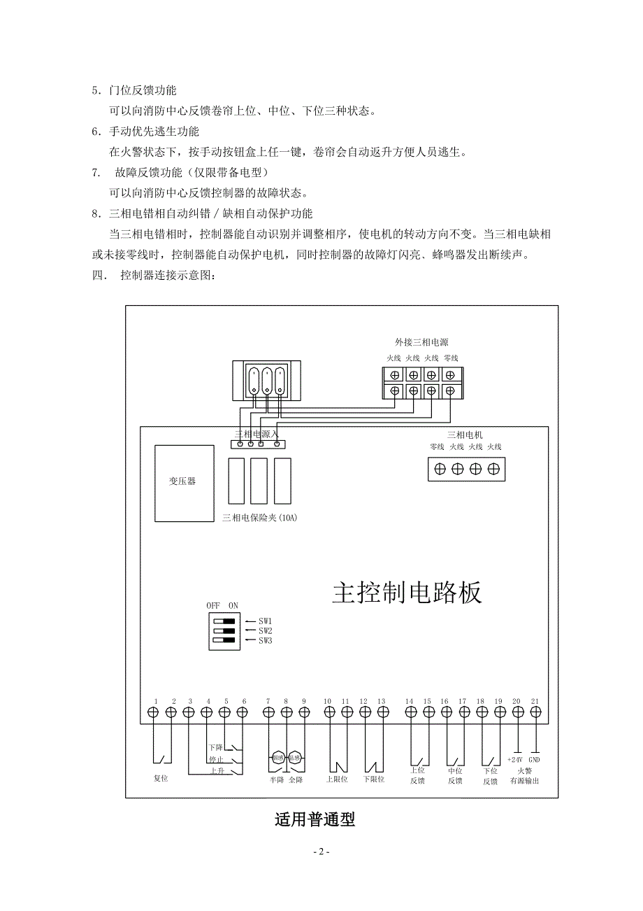 卷帘控制器说明书071203_第2页