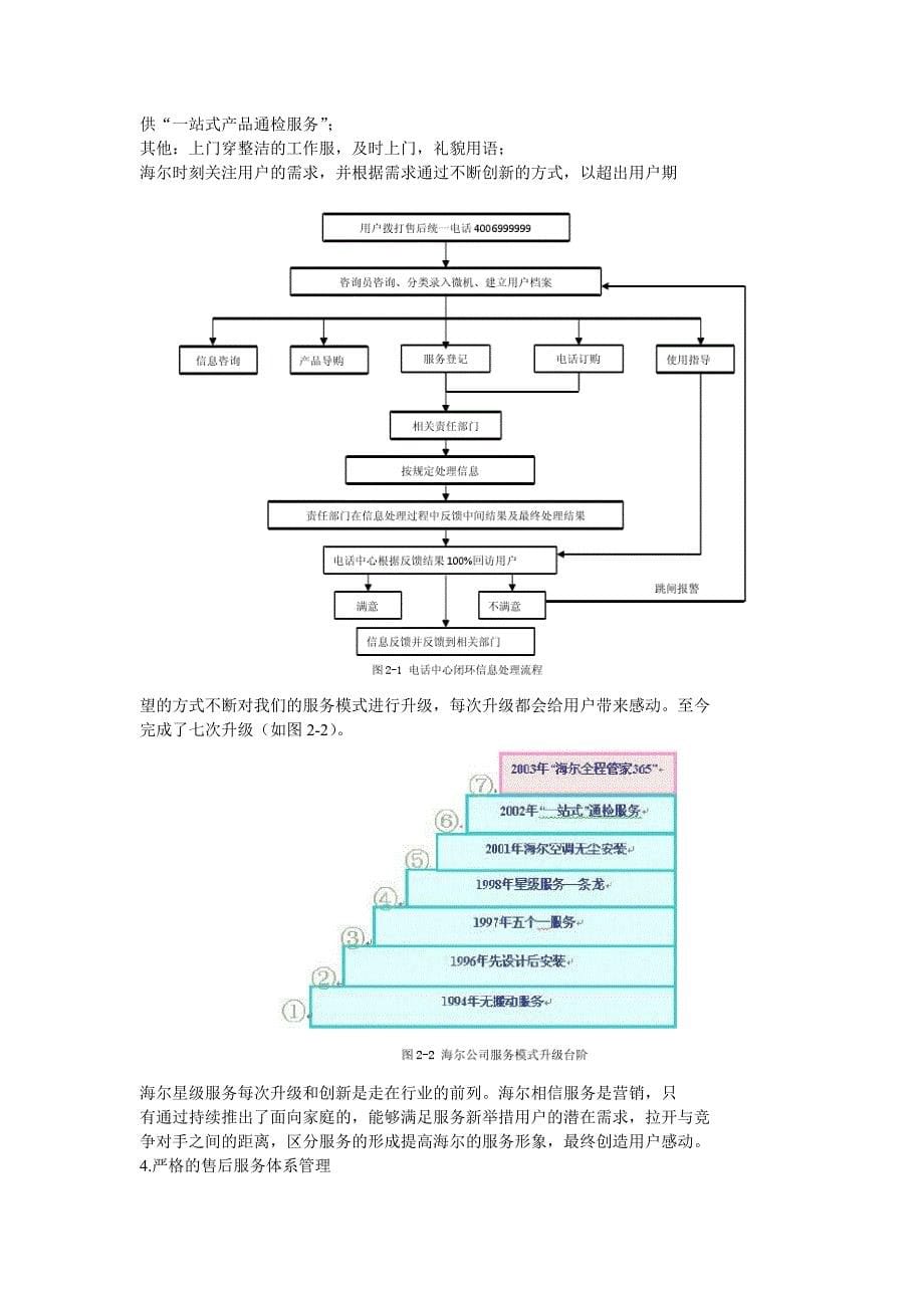 海尔家电售后服务质量诊断报告_第5页