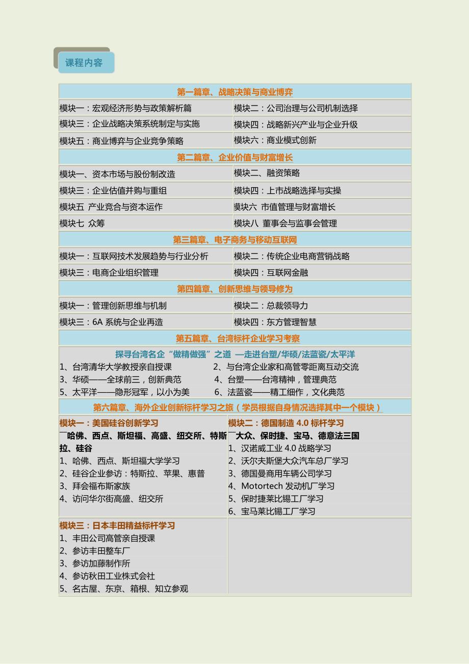 北京大学创新发展总裁高级研修班_第2页