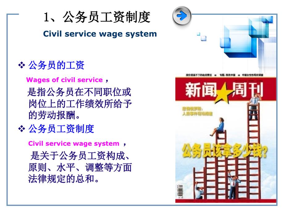 公务员的工资、福利、保险制度_第4页