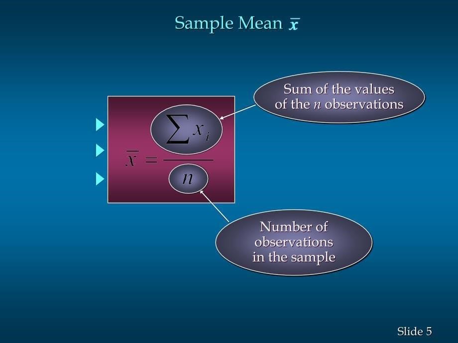 Chapter 3  Descriptive Statistics  Numerical Measures Part A商务统计 教学课件_第5页