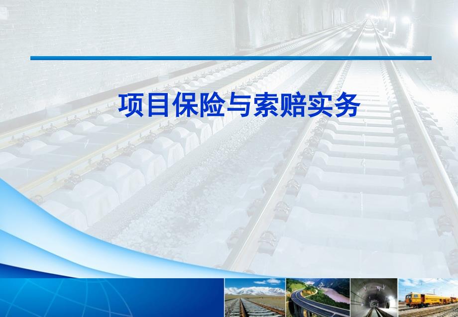 工程项目保险与索赔实务_第1页