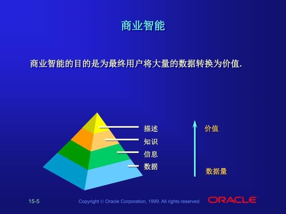 中文LES15 支持最终用户访问   数据仓库教学课件 中文oracle99版_第5页