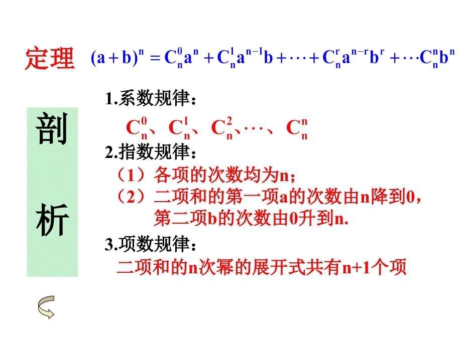 高二数学二项式定理8_第5页