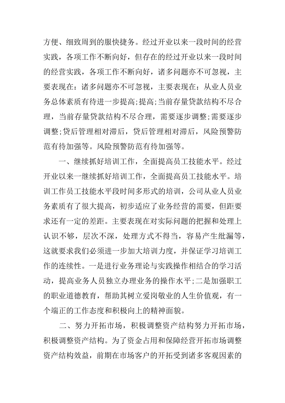 贷款公司年终总结_第4页