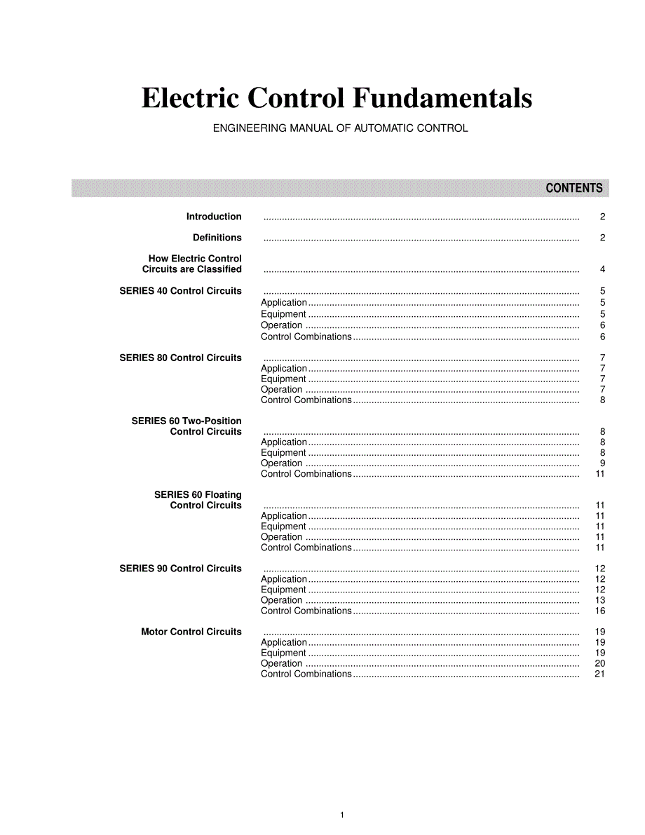 Electric control 电气及其自动化自动化专业选修课 楼宇自动化(英文版教学课件)_第1页