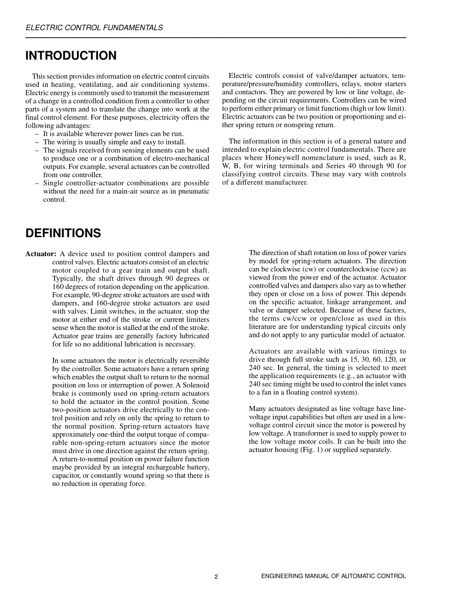 Electric control 电气及其自动化自动化专业选修课 楼宇自动化(英文版教学课件)_第2页