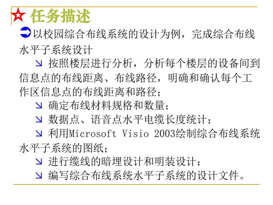 综合布线水平子系统设计_第3页