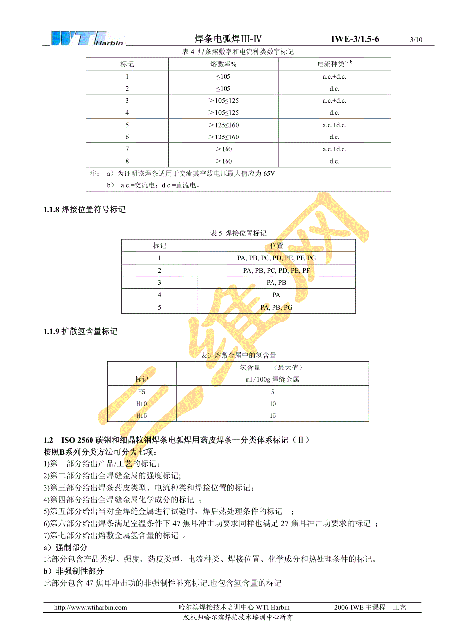 国际焊接工程师技术员培训教教材28_第3页