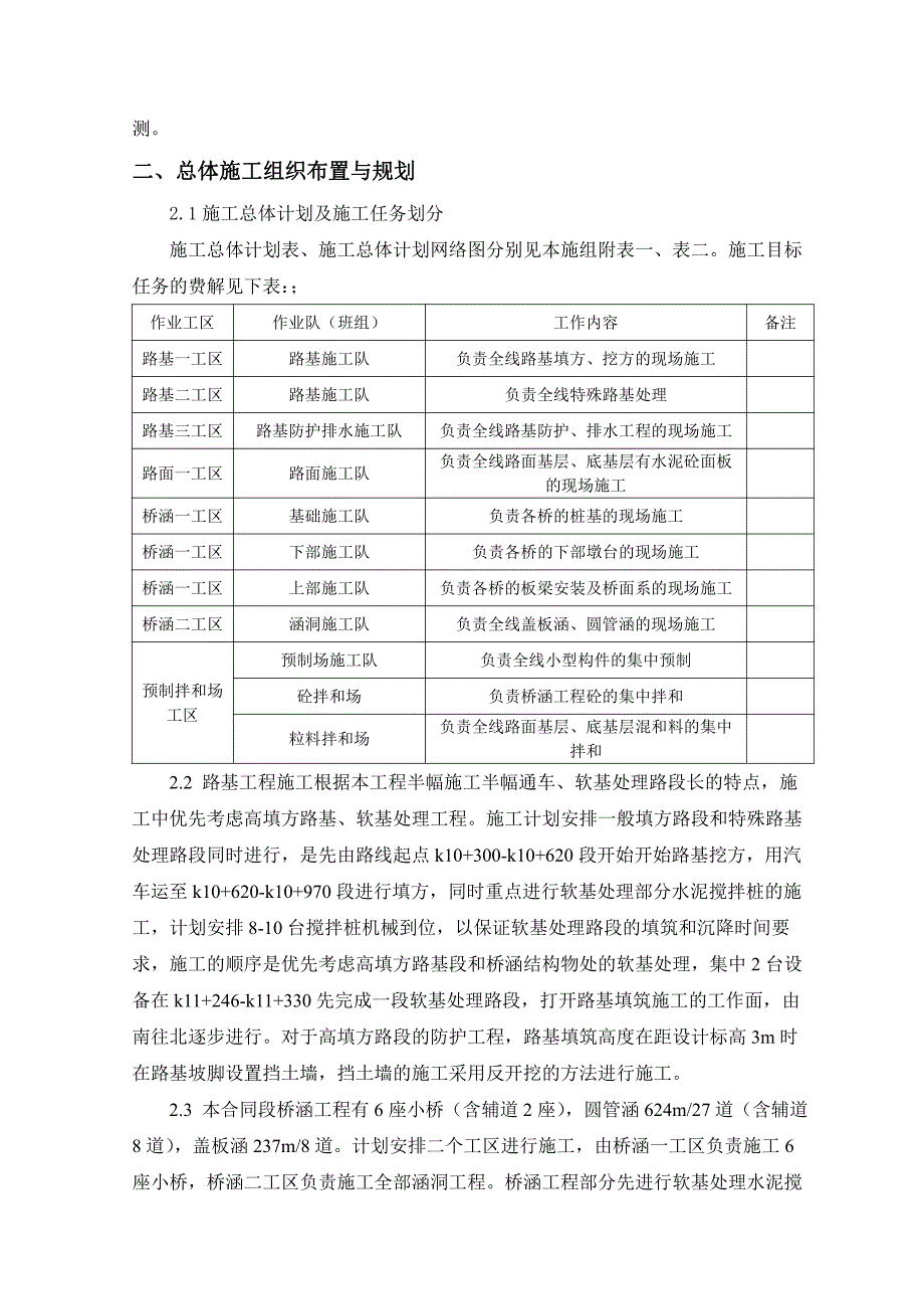 一级公路施工组织设计_第3页