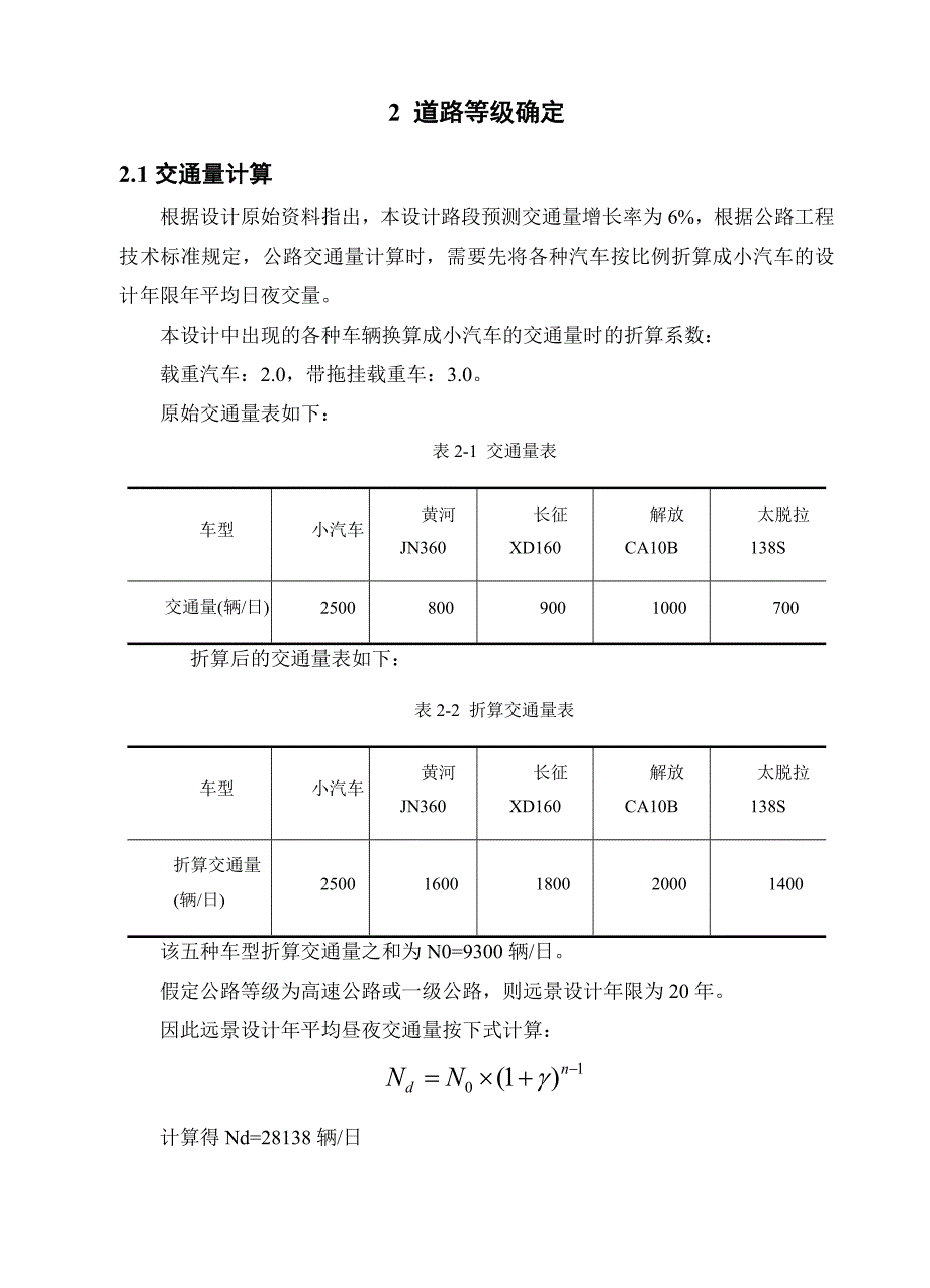 公路毕业设计(公路方向)_第1页