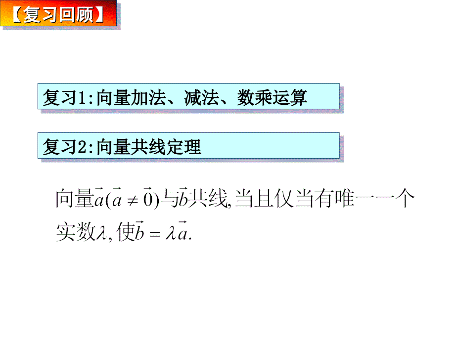 平面向量基本定理（郭梦婷）_第2页