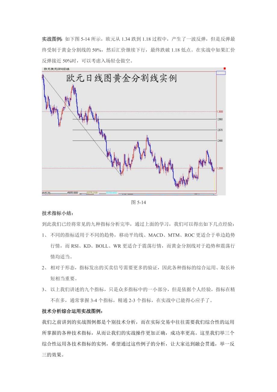 速度指标roc威廉指数wr黄金分割线和应用_第3页