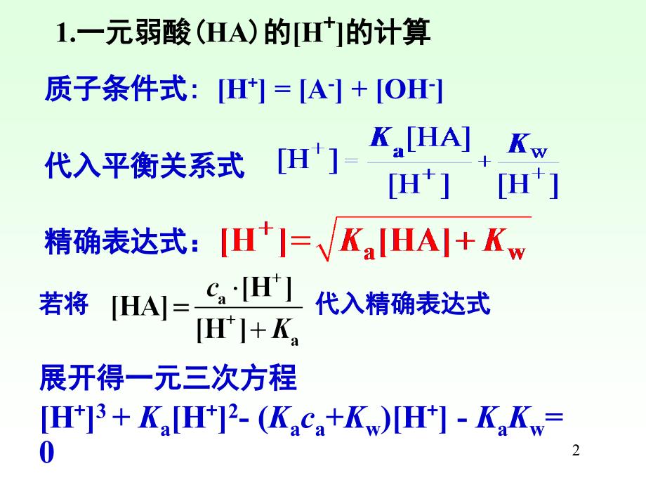 hx04_04酸碱滴定法 PH值计算 给排水分析化学课件_第2页