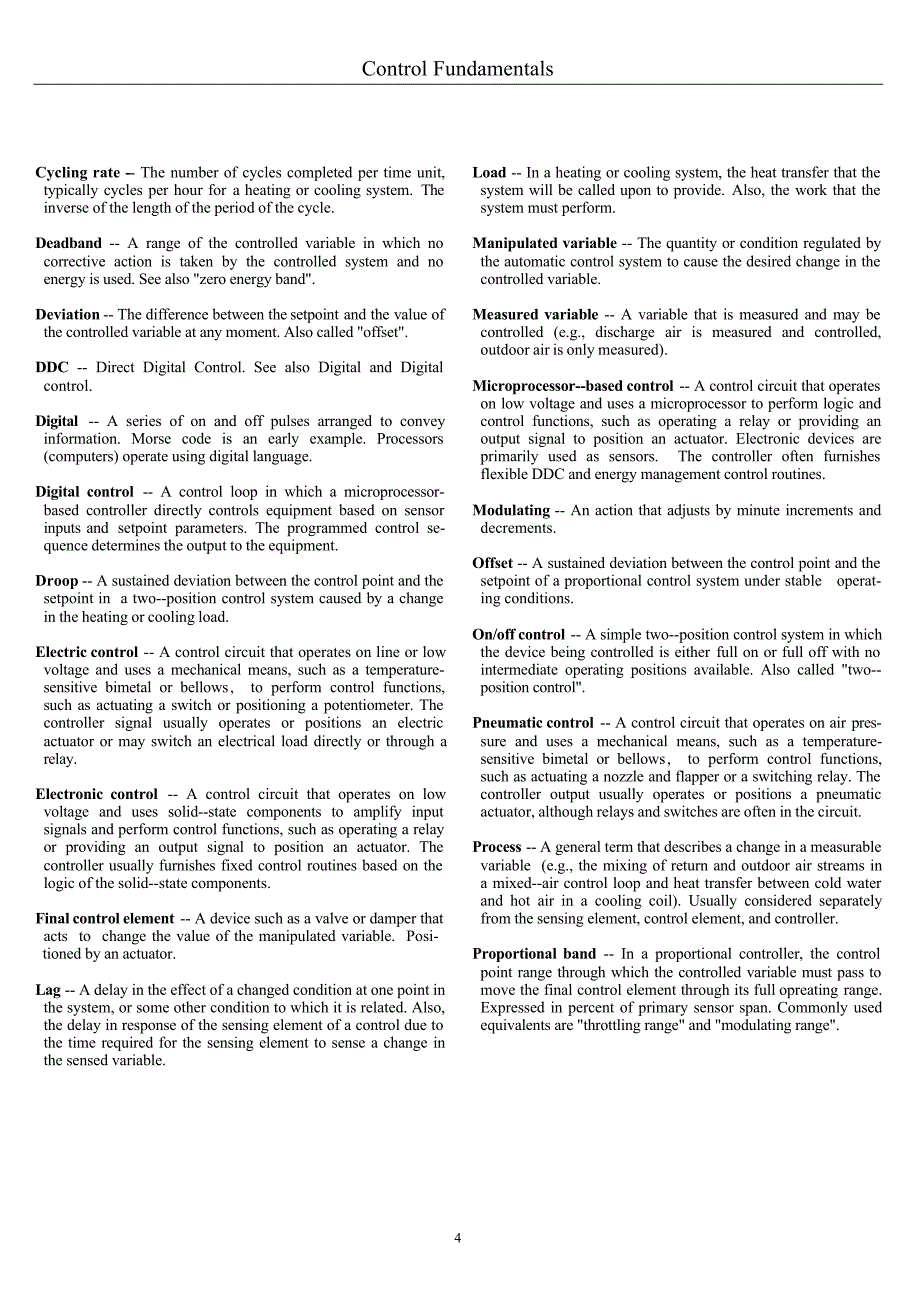 control fundamentals 电气及其自动化自动化专业选修课 楼宇自动化(英文版教学课件)_第2页