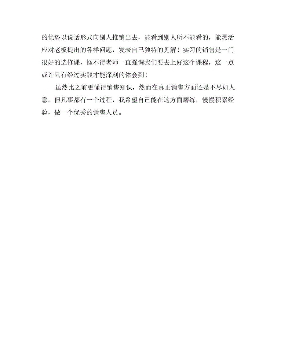 大学生暑期促销实习报告_第3页