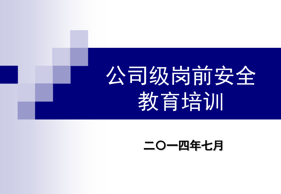 建设工程公司级岗前安全教育培训_第1页