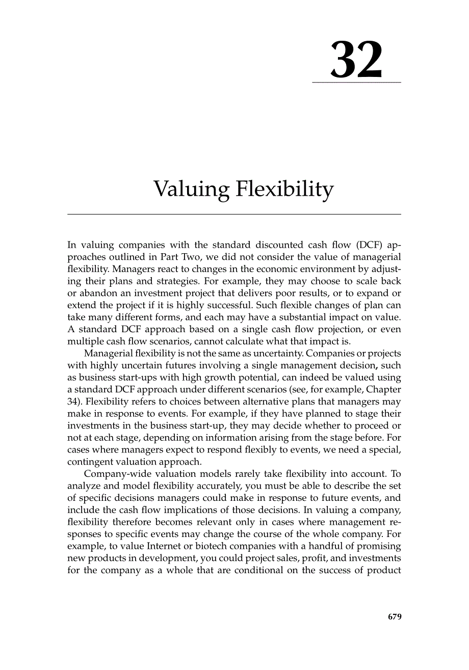 special situations valuing flexibility_第1页