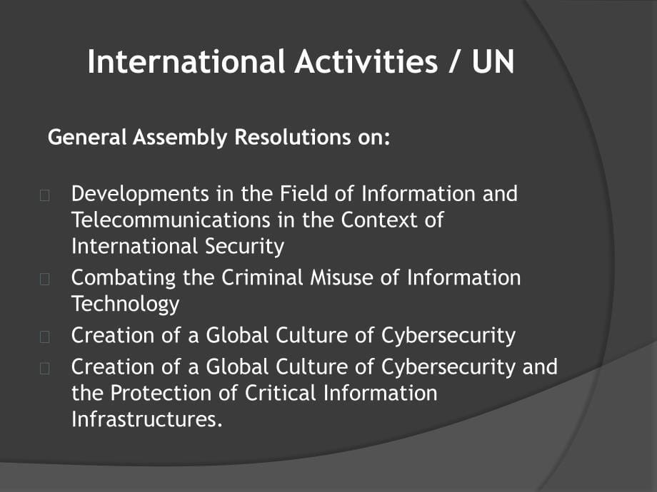 Cyber Security International regulations网络安全的国际法规_第5页