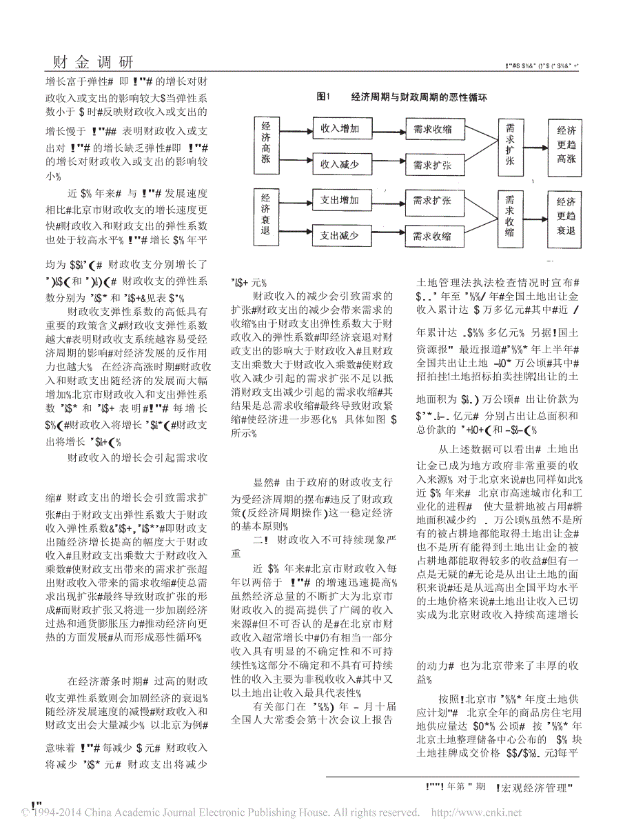 论可持续财政政策与地方经济稳定发展_对北京市财政收支的实证分析_第2页