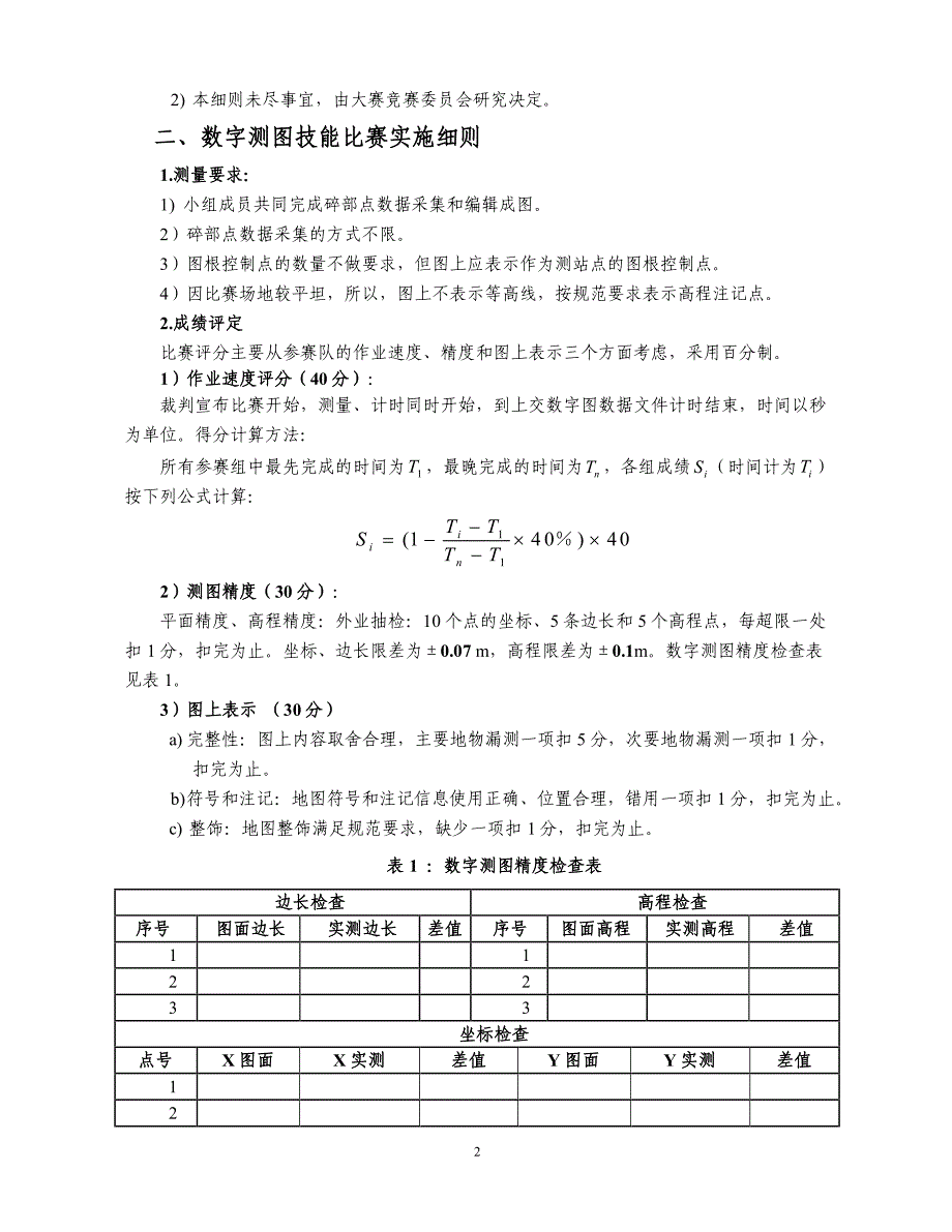 全国大学生测绘实践技能大赛实施细则_第2页